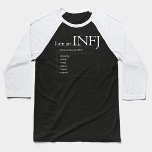 INFJ - Advocate Baseball T-Shirt